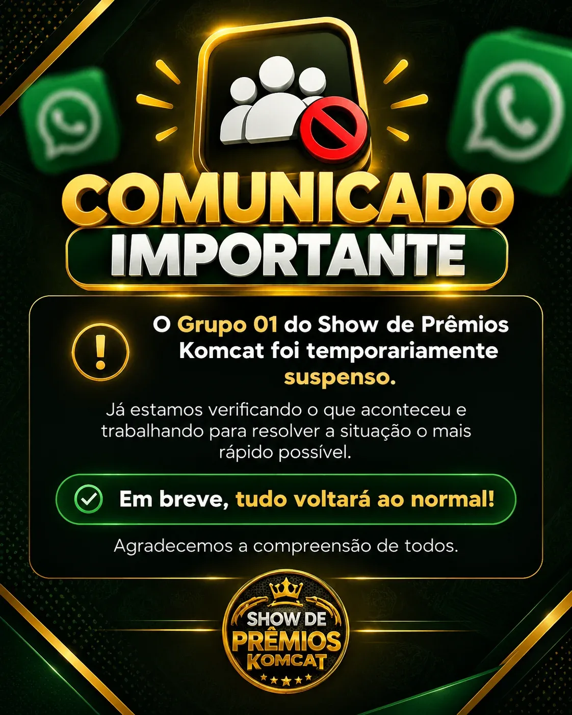 Rapidinha KOMCAT